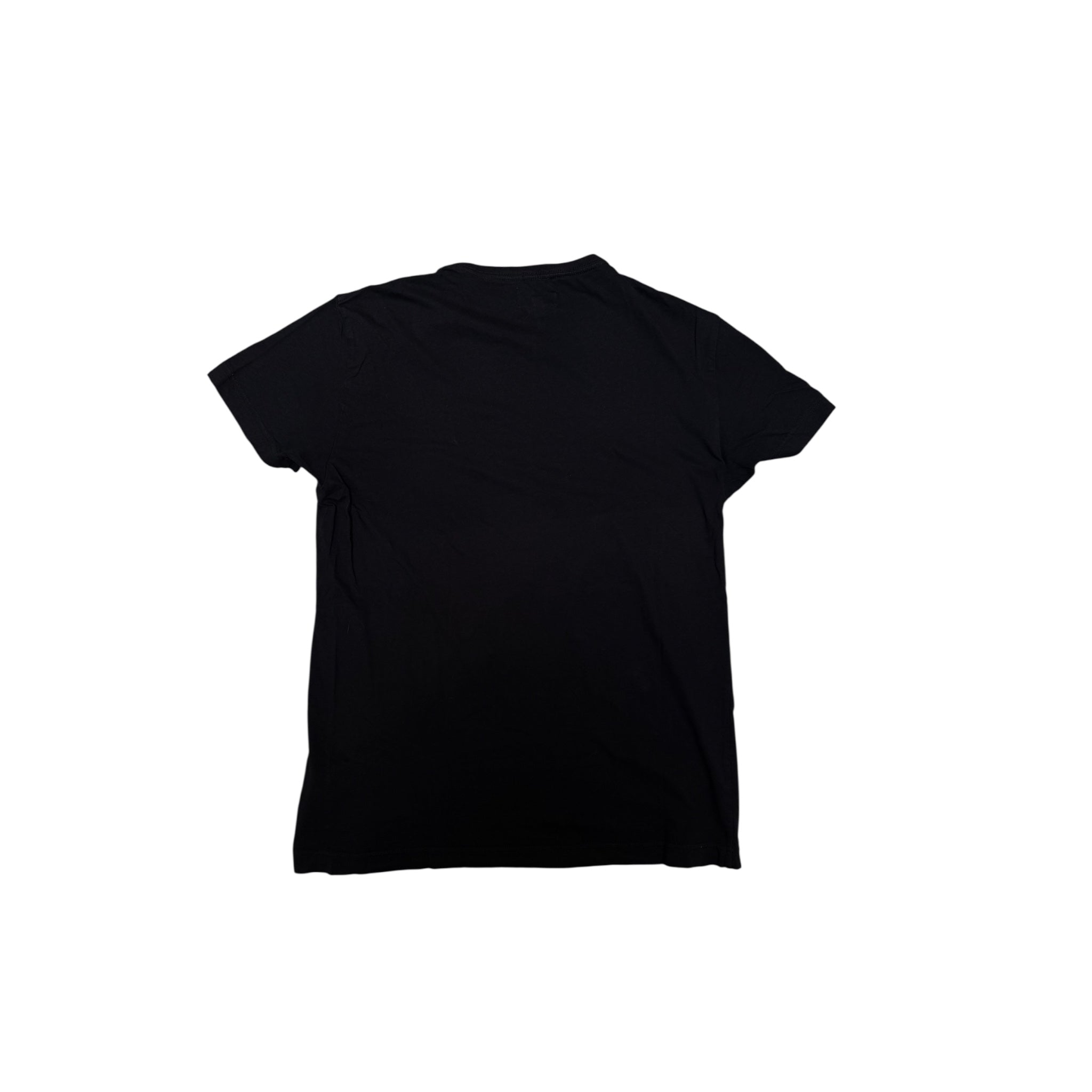 Armani Jeans Vintage T-Shirt – Black with Heritage Logo Print