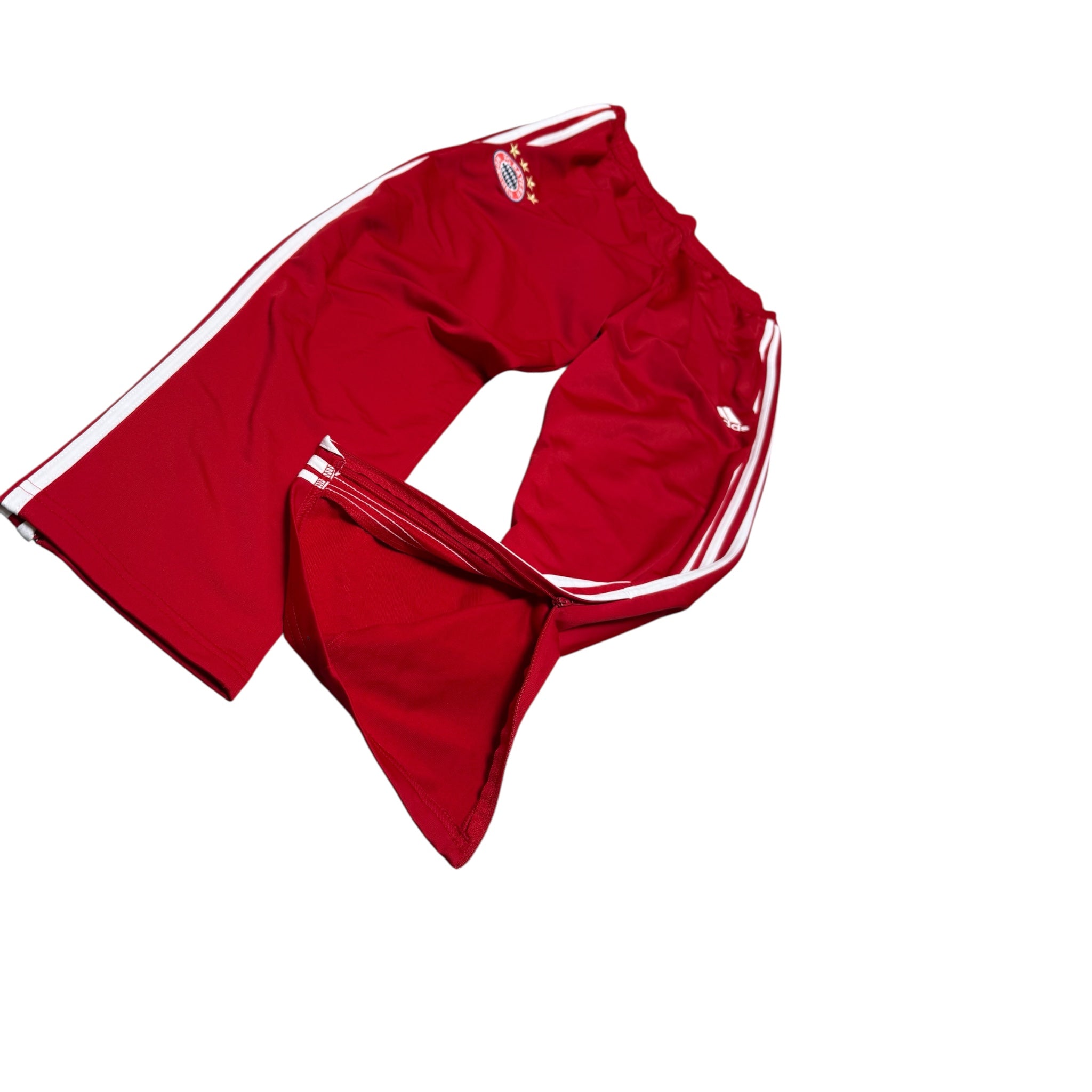 Adidas x Bayern Munich Vintage Track Pants – Red with 3-Stripes