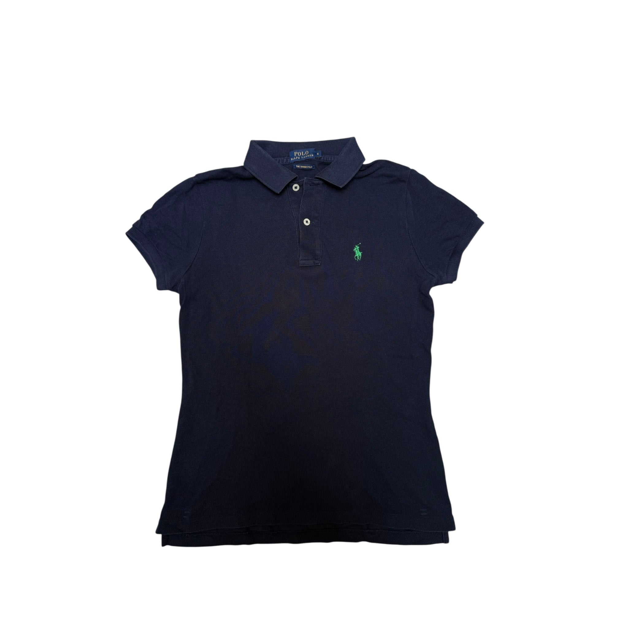 Ralph Lauren Polo Shirt – Navy Blue with Green Pony Logo