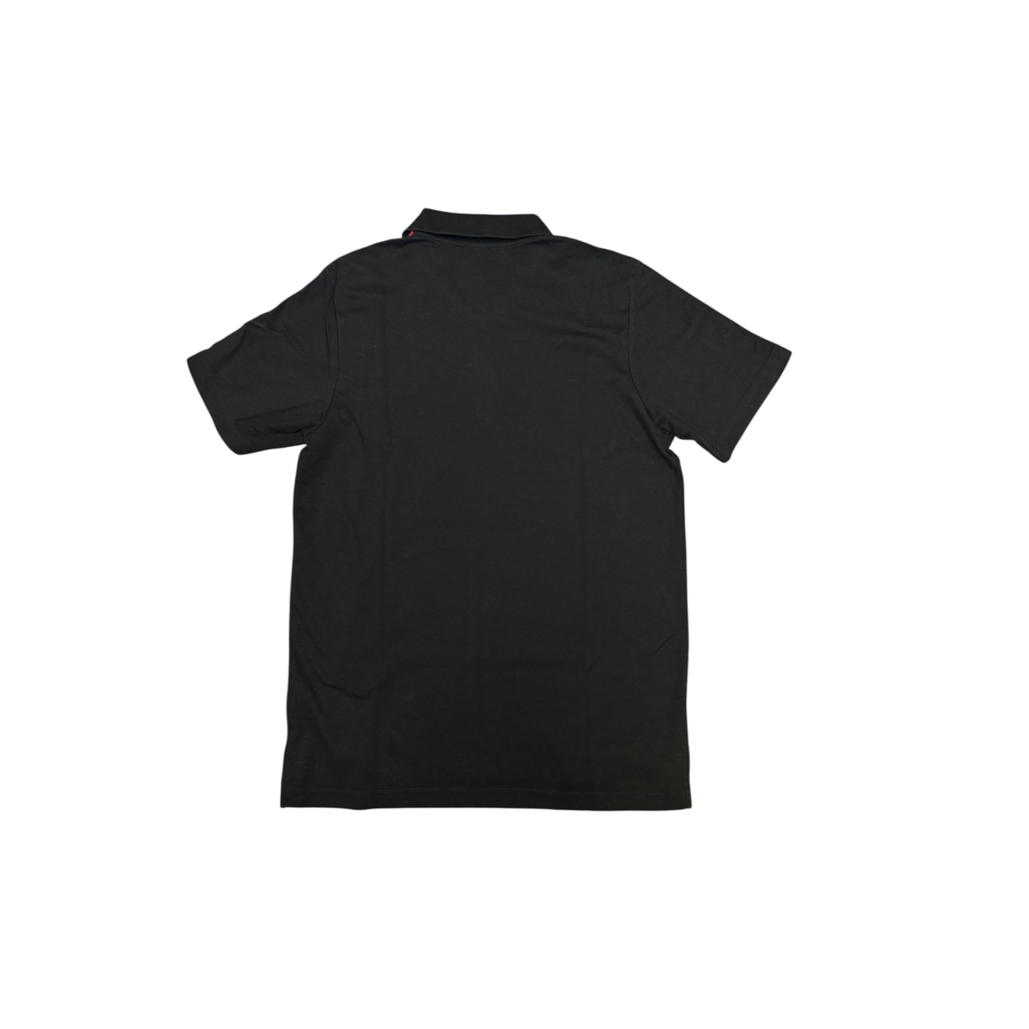 Adidas x AC Milan Vintage Polo Shirt – Black with Red Stripes