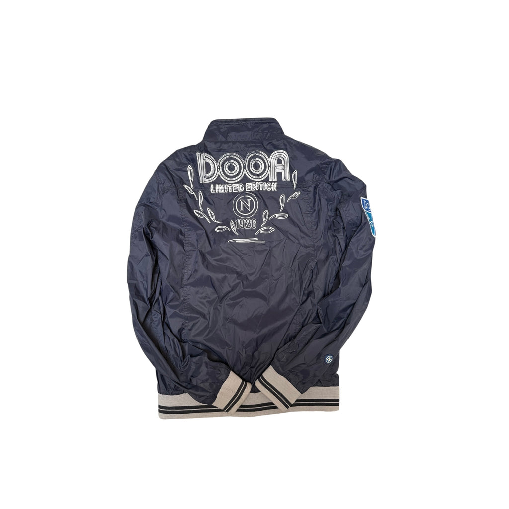 Diadora Track Jacket – Vintage Navy with Retro Patches