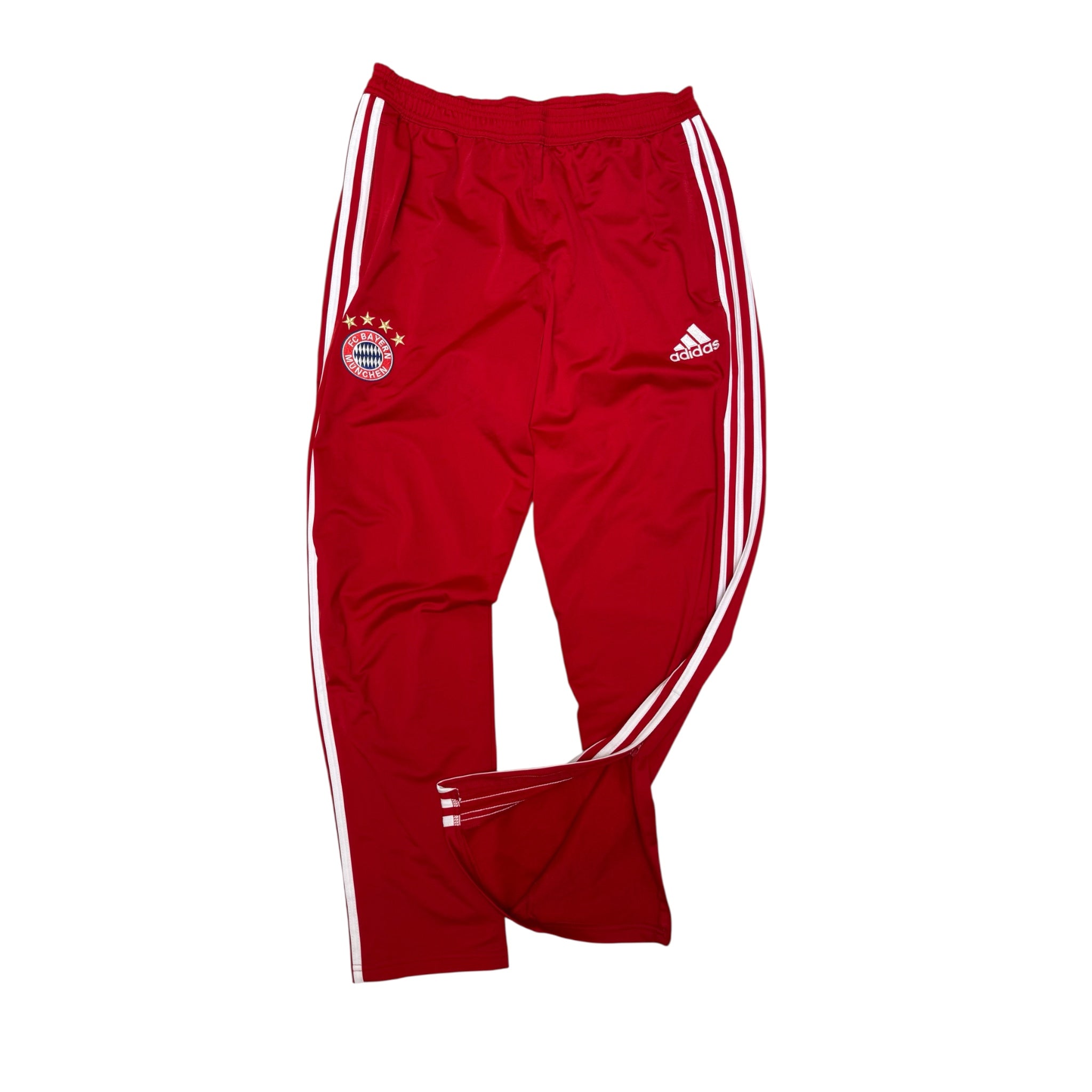 Adidas x Bayern Munich Vintage Track Pants – Red with 3-Stripes
