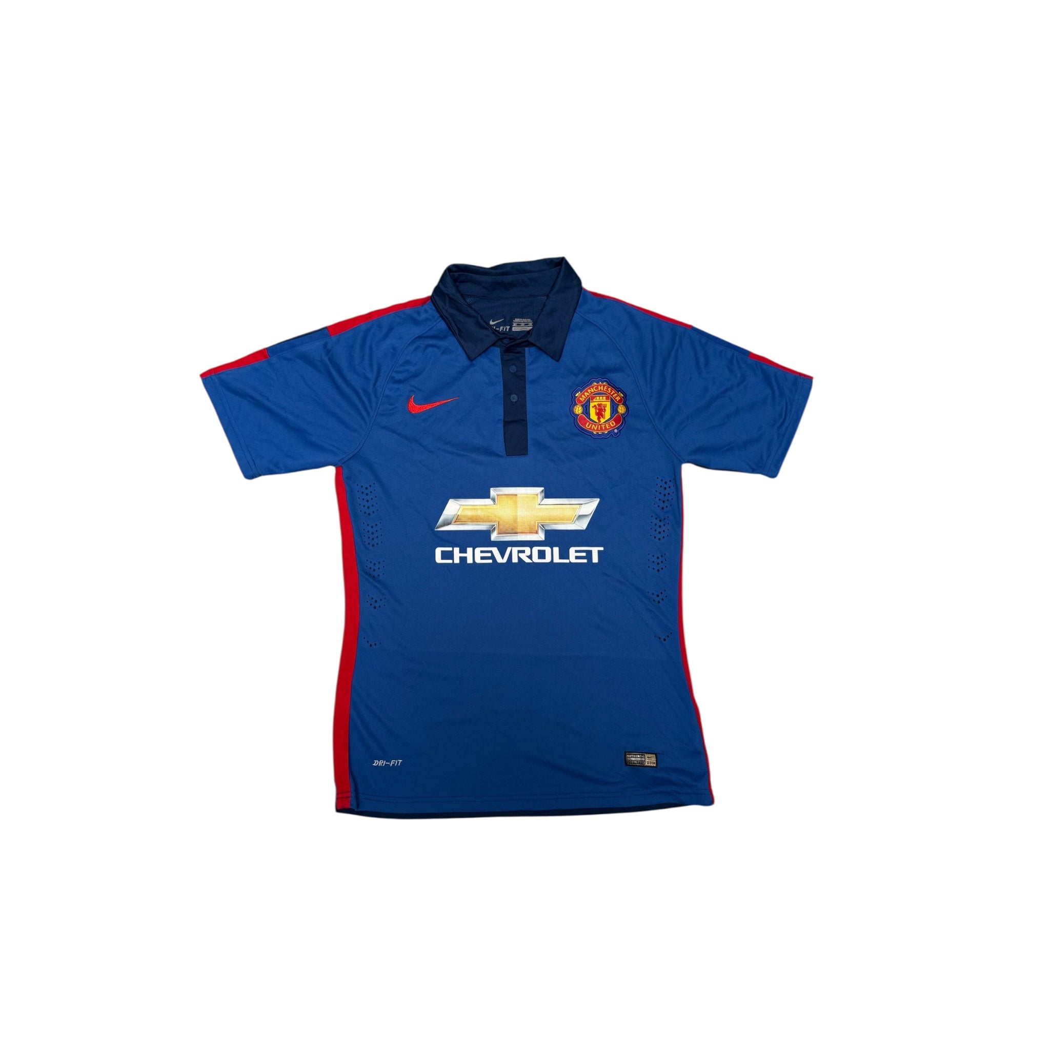 Nike Manchester United Jersey – Blue with Chevrolet Sponsor