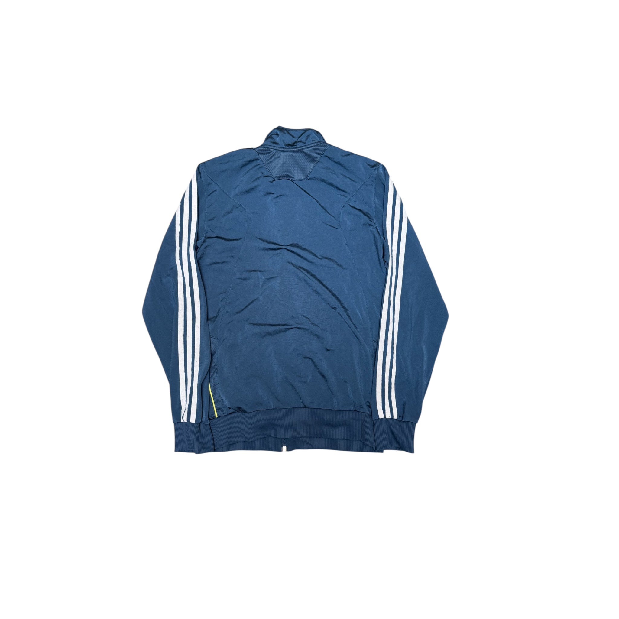 Adidas Track Jacket – Vintage Navy Blue 3-Stripes Classic
