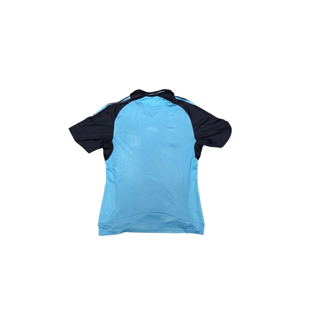 Adidas Olympique de Marseille Jersey – Vintage Blue Diamond Pattern