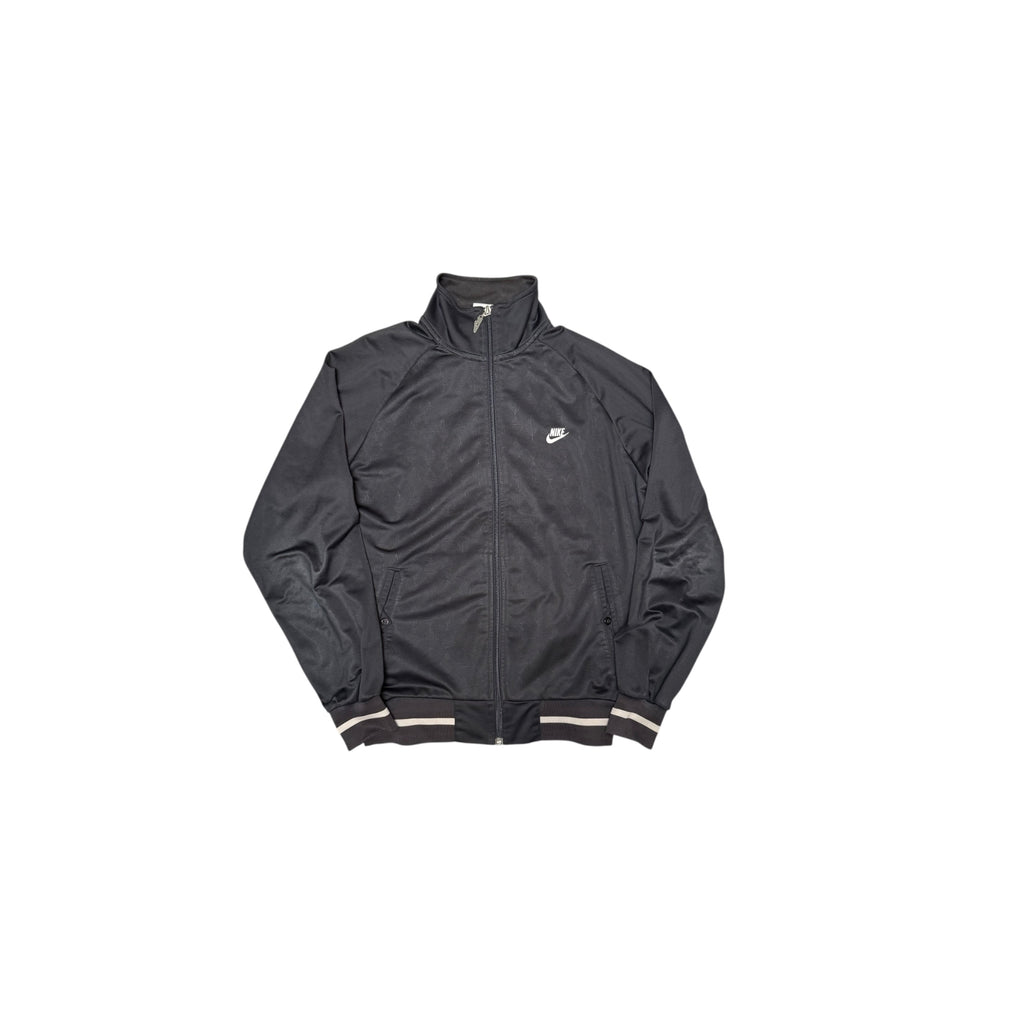 Nike Track Jacket – Vintage Black Minimalist Classic